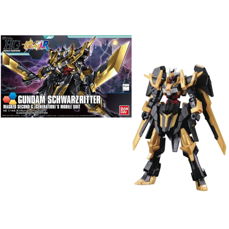 GUNDAM - Model Kit - HGBF Gundam Schwarzritter 1/144 