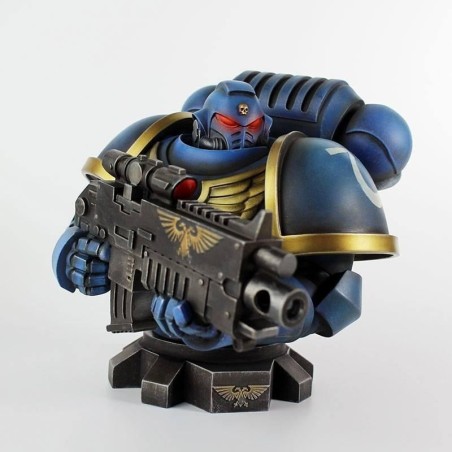 WARHAMMER 40K - Buste - Ultra Marine Primaris - 16cm 