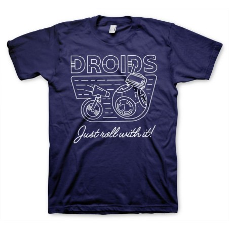 STAR WARS - Droids - Just Roll with It - T-Shirt - (S) 