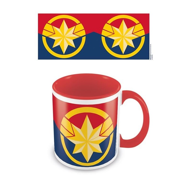 MARVEL - Captain Marvel - Mug intérieur coloré 315ml 