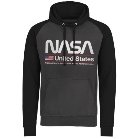 NASA - Baseball Sweat Hoodie - United States - (S) 