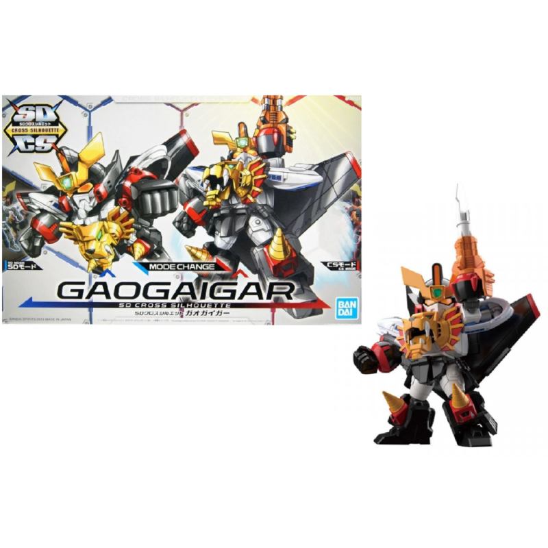 GUNDAM - SD - Cross Silhouette Gaogaigar - Model Kit - 10cm 