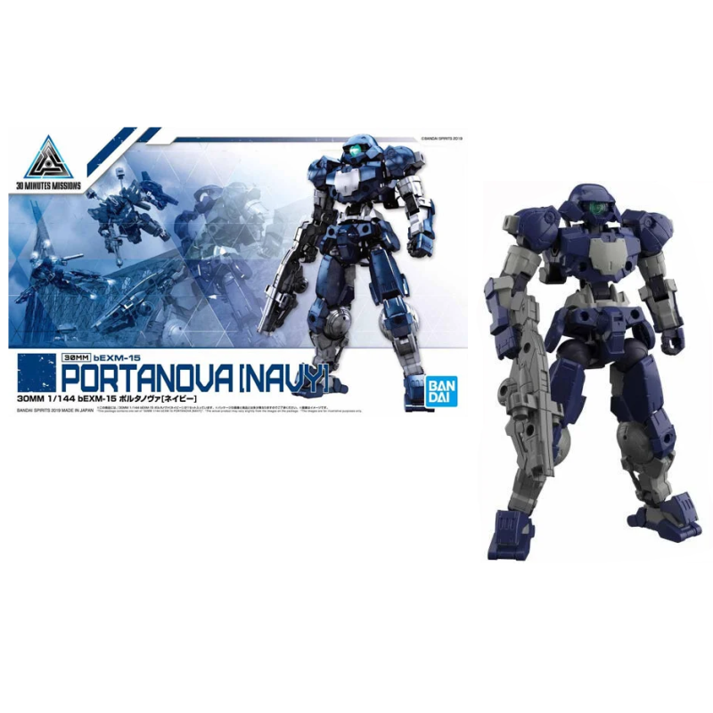 GUNDAM - 30MM 1/144 bEXM-15 Portanova Navy - Model Kit 