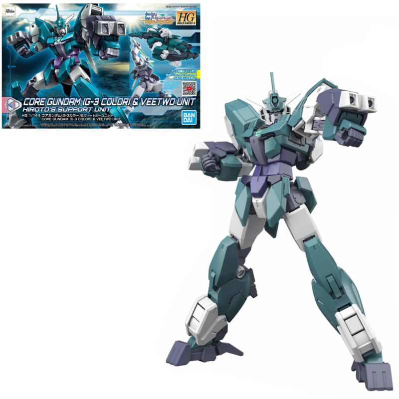 GUNDAM - HGBD - Core G3 CLR & Veetwo - Model Kit - 1/144 - 12.5cm 