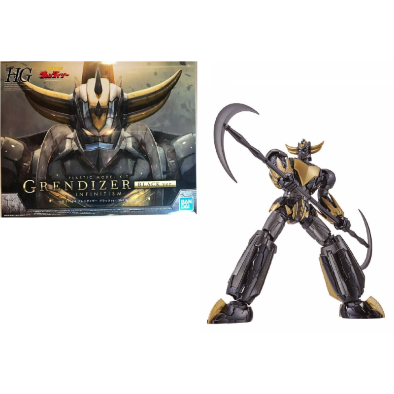 GOLDORAK - Model Kit HG 1/144 - Grendizer Infinity Black Version 