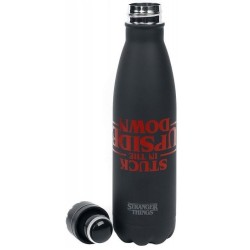 STRANGER THINGS  - Bouteille en métal - Stuck in the Upside Down 