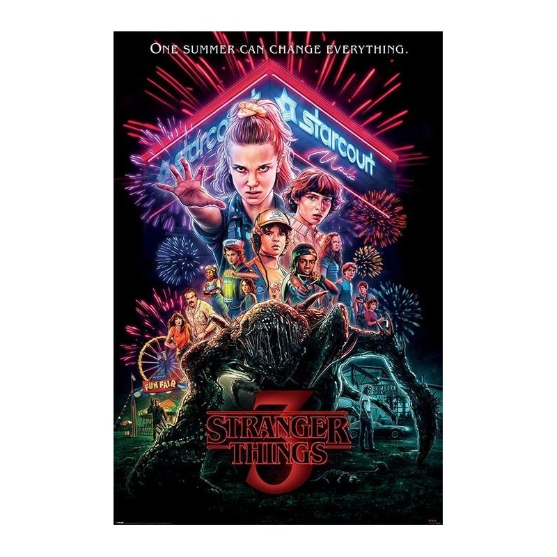 STRANGER THINGS - Poster 61X91 - Summer of 85 