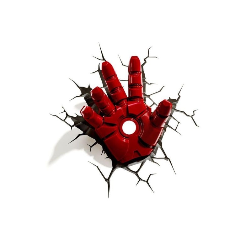 MARVEL - Lampe Decorative 3D - IRON MAN HAND 