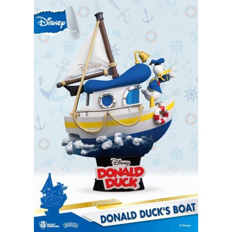 DISNEY - Donald Duck's Boat - Diorama D-Stage 15cm 