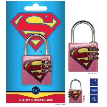 DC COMICS - Cadenas avec code - Supergirl 