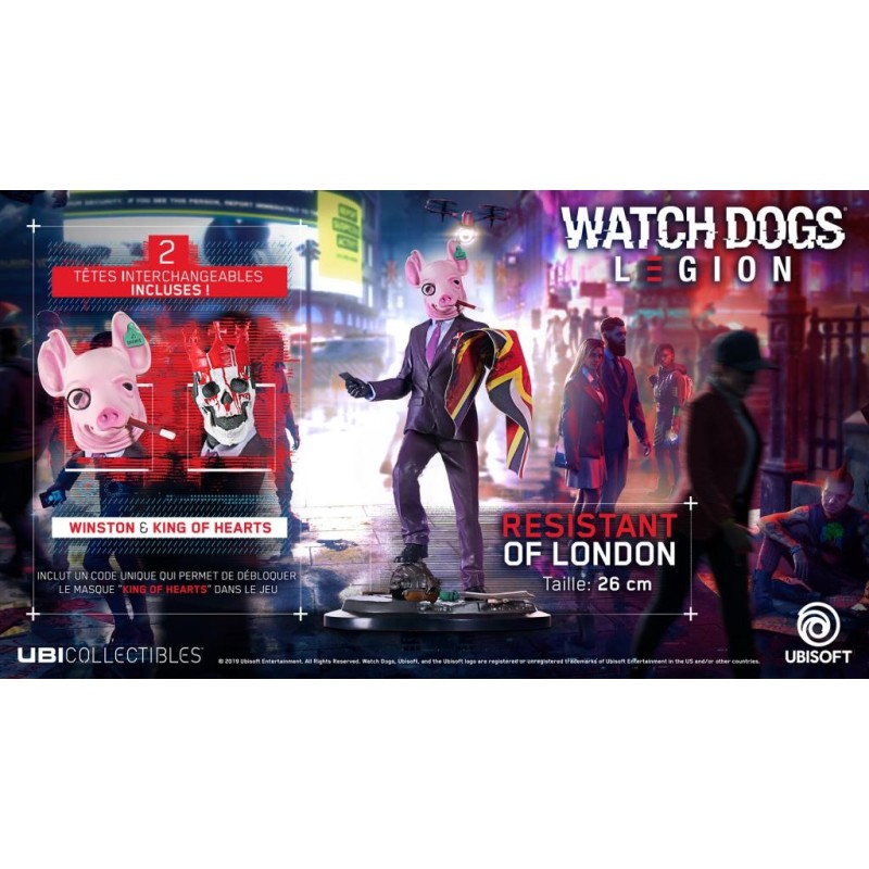 Watch Dogs Legion The Resistant of London Figure 