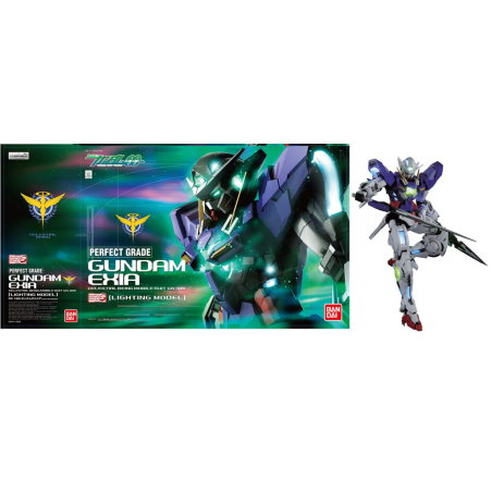 GUNDAM - Model Kit - Perfect Grade - EXIA Lighting Model - 27cm 