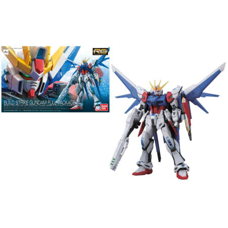 GUNDAM Build Fighters - Model Kit - RG 1/144 - Build Strike Full Pack. 