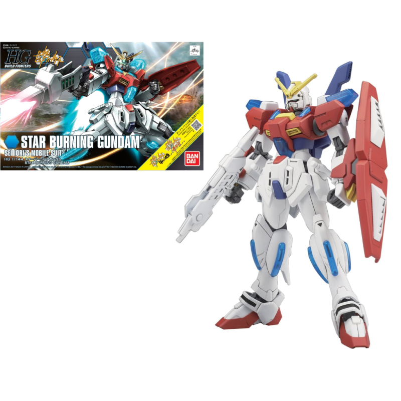 GUNDAM Build Fighters - Model Kit - HG 1/144 - Star Burning Gundam 