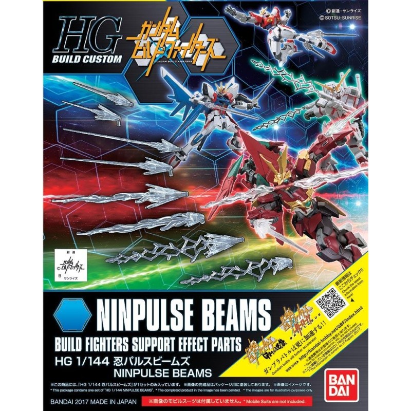 GUNDAM Build Fighters - Model Kit - HG 1/144 - ACC Ninpulse Beams 