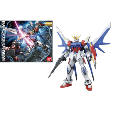 GUNDAM Build Fighters - Model Kit - MG 1/100 - Strike Gundam Full Pack 
