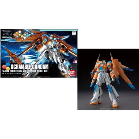 GUNDAM Build Fighters - Model Kit - HG 1/144 - Scramble Gundam 