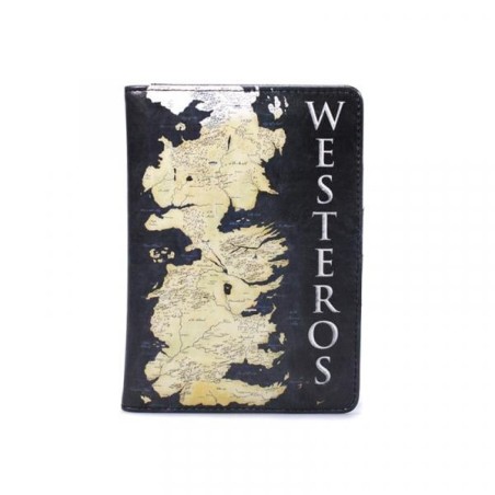 GAME OF THRONES - Passport Holder - Westeros Map 