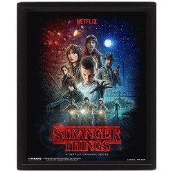 STRANGER THINGS - 3D Lenticular Poster 26X20 - One Sheet 2