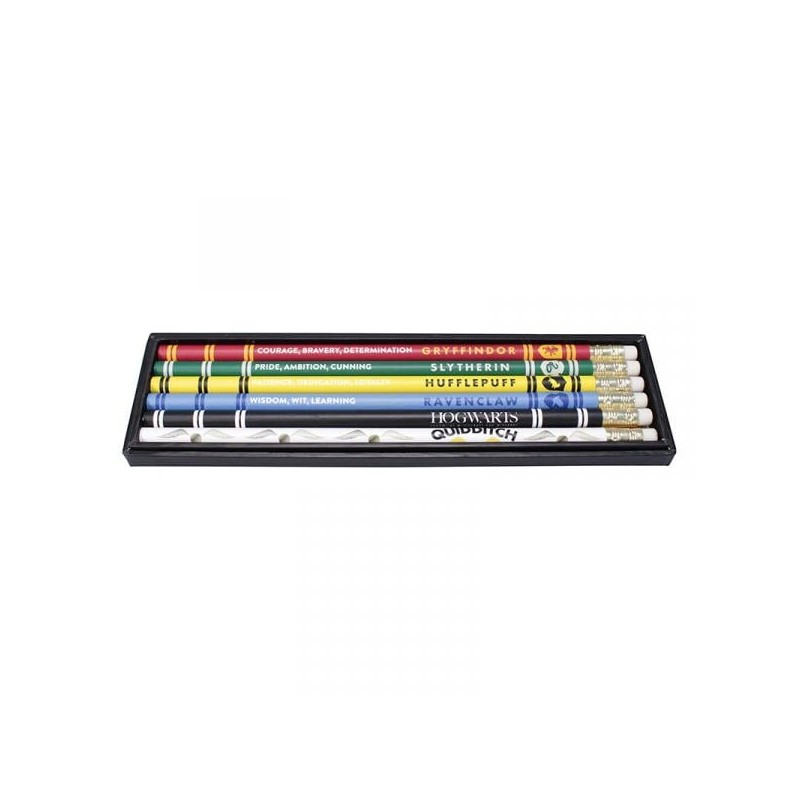 HARRY POTTER - Pencils Set of 6 - House Pride 