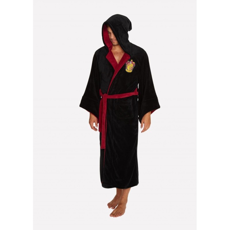 HARRY POTTER - Peignoir Homme - Gryffindor - Adulte - Taille Unique 