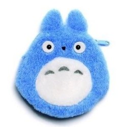 STUDIO GHIBLI - Porte-Monnaie Peluche Totoro Bleu - 12 cm 2