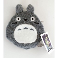 STUDIO GHIBLI - Coin Purse Totoro Plush Grey - 12 cm 2