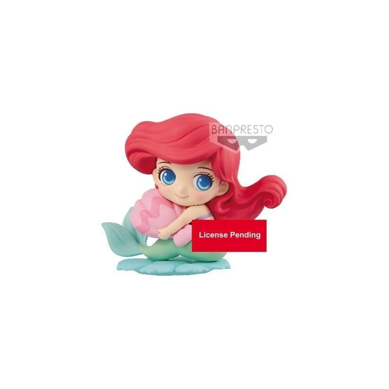 DISNEY - Q Posket SWEETINY Ariel Milky Color Version - 8cm 