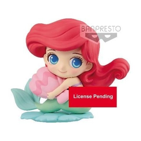 DISNEY - Q Posket SWEETINY Ariel Milky Color Version - 8cm 