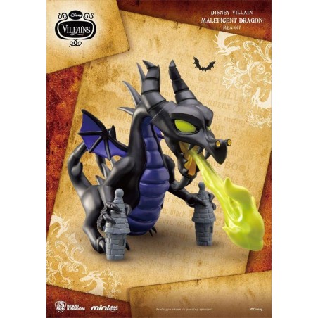 DISNEY VILLAINS - Figurine Mini Egg Attack - Maleficent Dragon - 10cm 