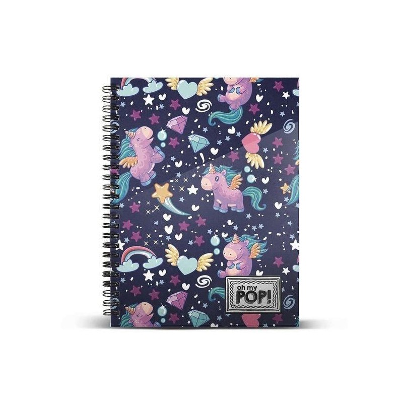 OHMYPOP - Cahier A4 