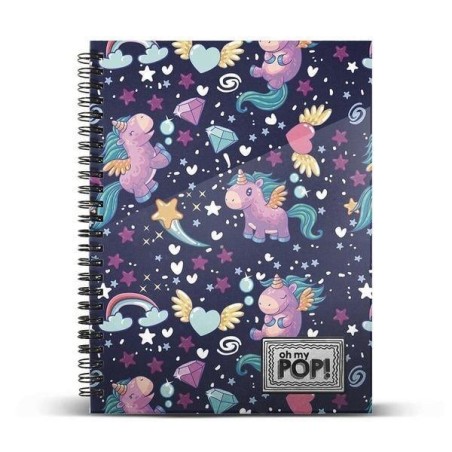 OHMYPOP - Cahier A4 