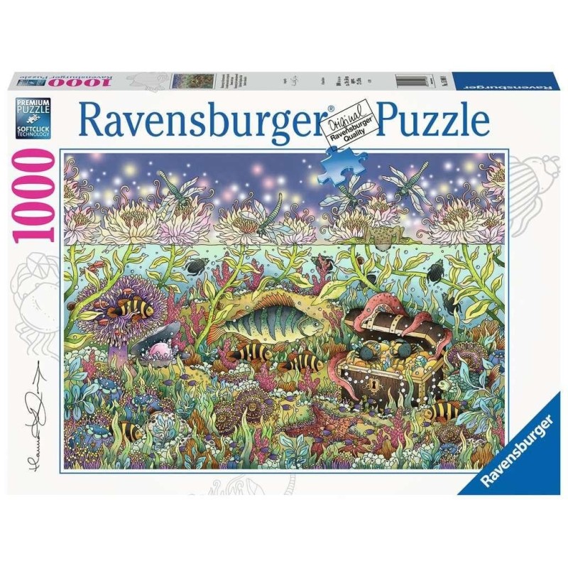 DIVERS - Puzzle 1000P - Le Monde Sous-Marin au Crépuscule 