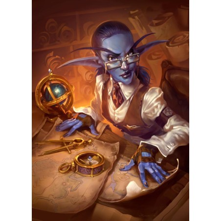 HEARTHSTONE - Magnetic Metal Poster 31x21 - Elise Starseeker 