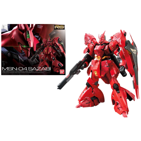 GUNDAM - Model Kit - Real Grade - MSN-04 Sazabi 