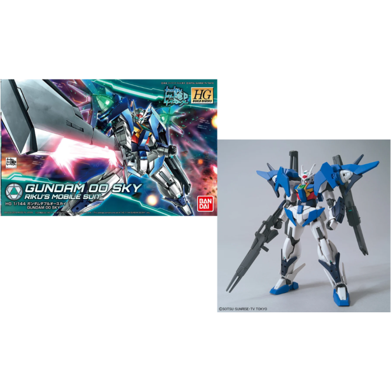 GUNDAM - Model Kit - HG 1/144 - Gundam 00 Sky Riku's Mobile Suit 