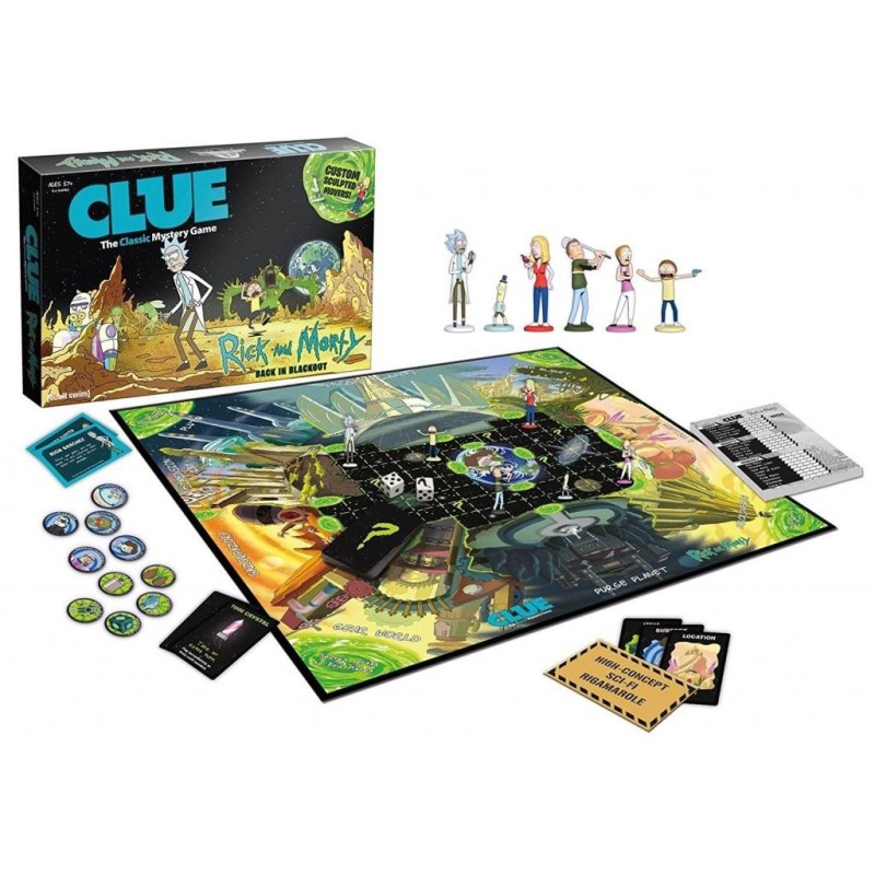 CLUEDO - Rick & Morty (FR) 