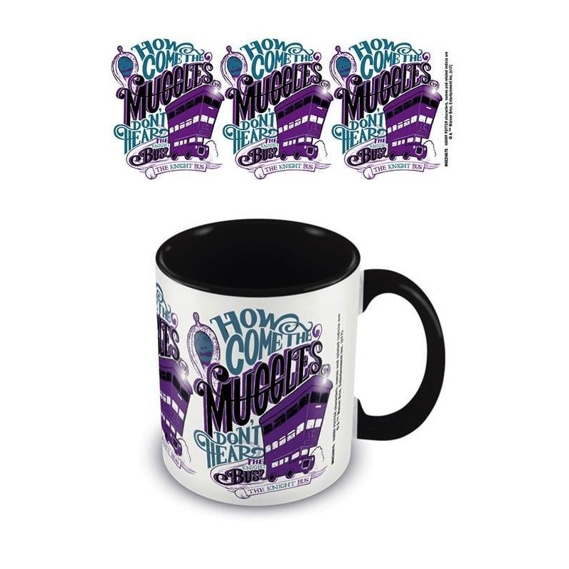 HARRY POTTER - Knight Bus Black - Mug intérieur coloré 315ml 