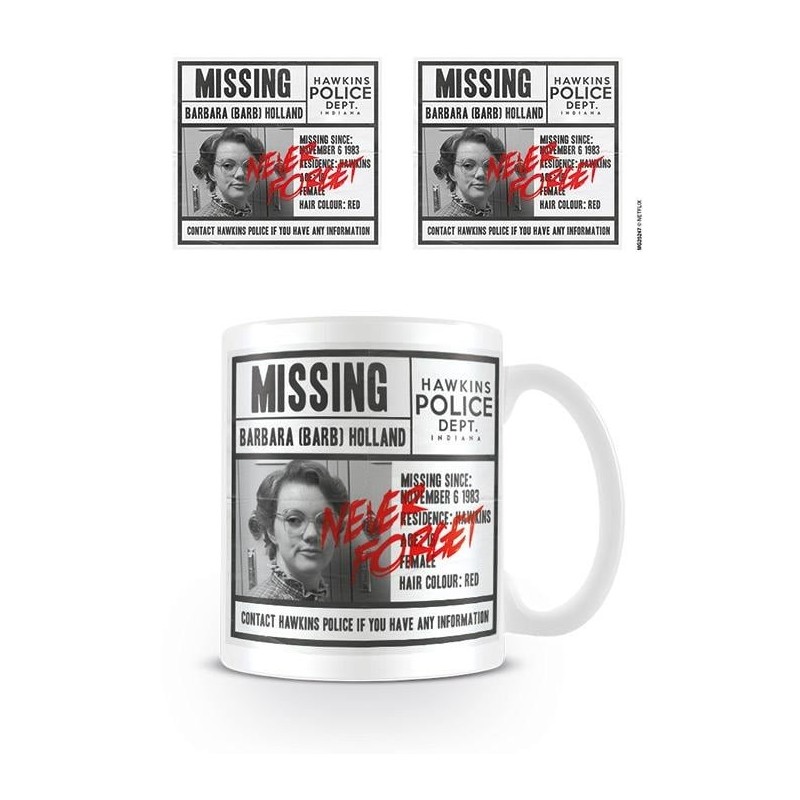 STRANGER THINGS - Missing Barb - Mug 315ml 
