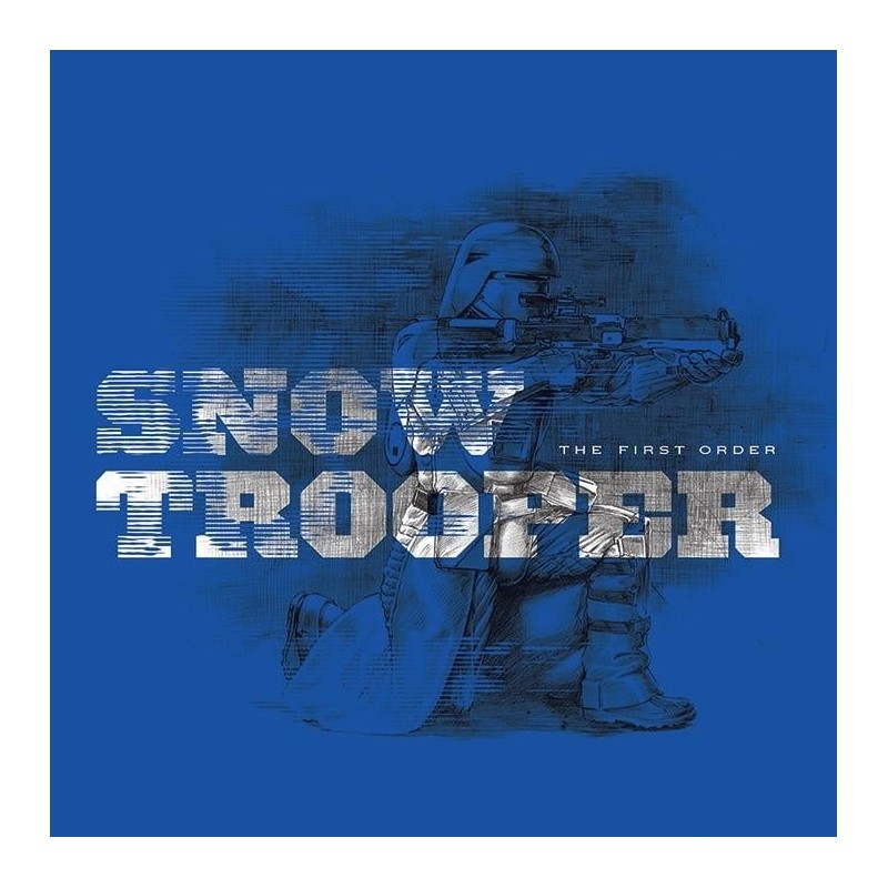 STAR WARS - Canvas 40X40 '18mm' - Episode VII - Snowtrooper Blue 