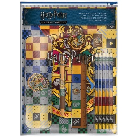 HARRY POTTER - Bumper Stationary Set - House Crest 