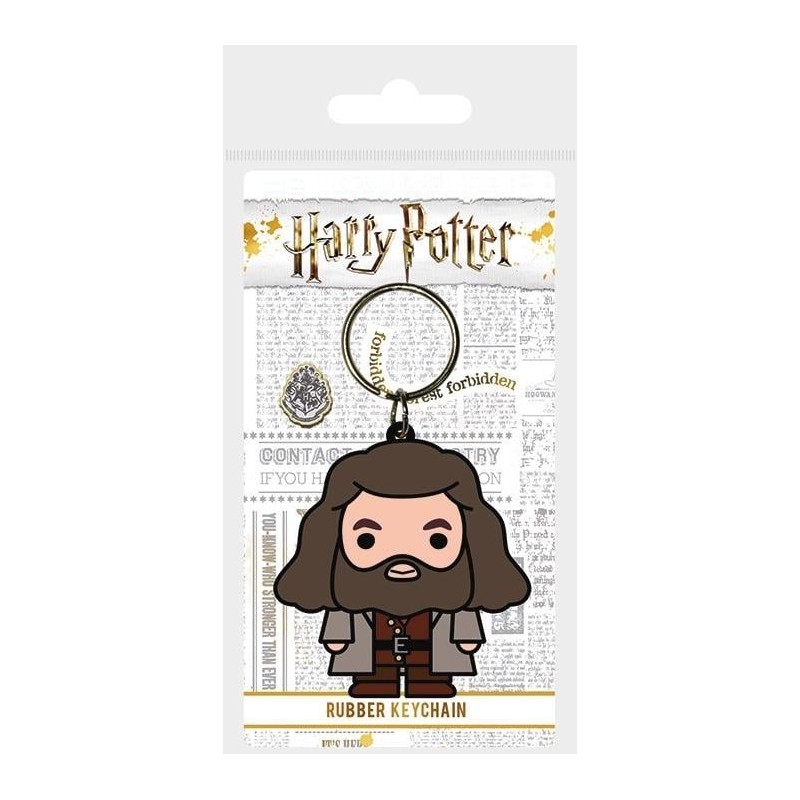 HARRY POTTER - Porte-Clés Caoutchouc - Hagrid Chibi 