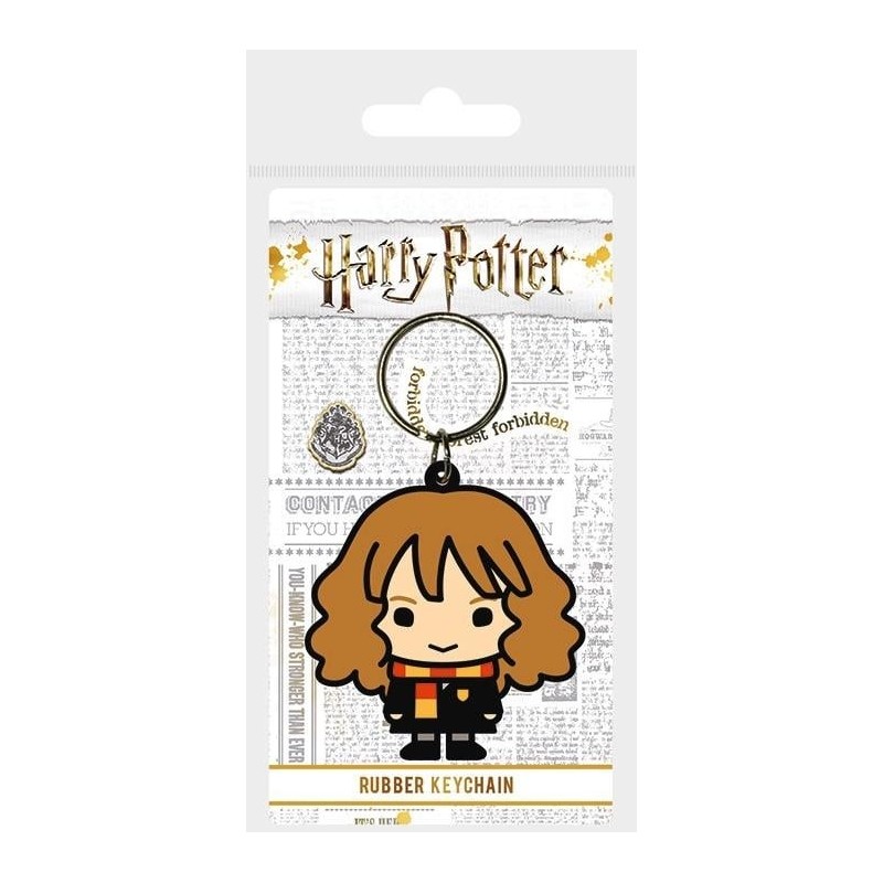 HARRY POTTER - Porte-Clés Caoutchouc - Hermione Chibi 