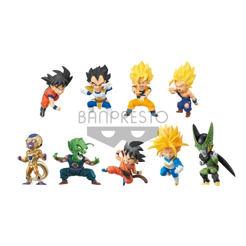 DRAGON BALL SUPER - Figurine WCF Serie 4 - Box de 9 Figurines 