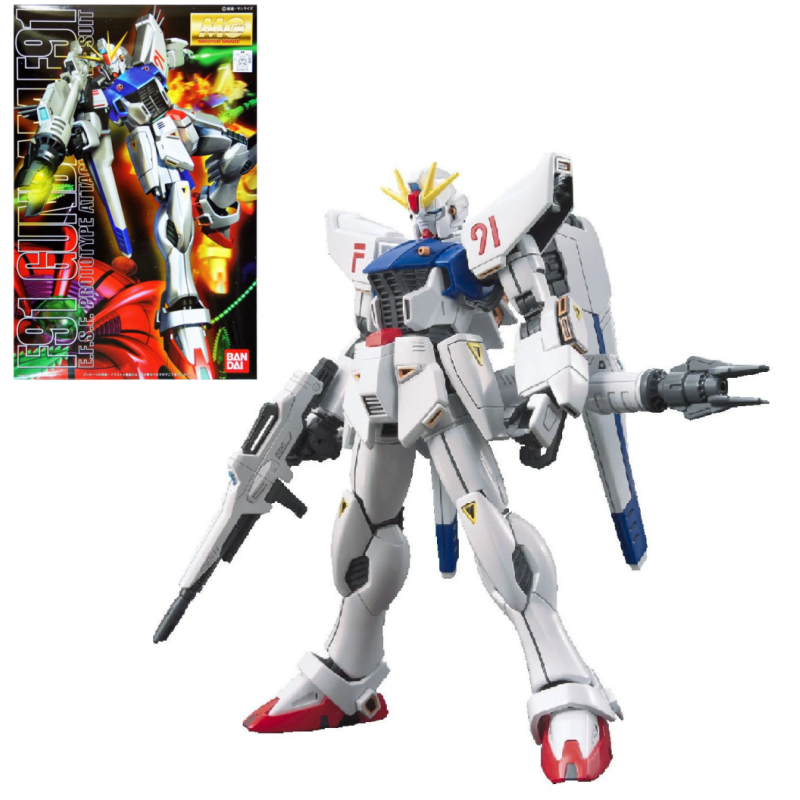 GUNDAM - Model Kit - MG 1/100 - Gundam F91 - 18CM 