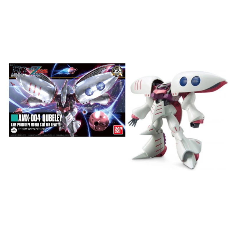 GUNDAM - Model Kit - HG 1/144 - AMX-004 Qubeley - 13CM 