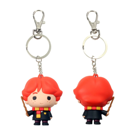 HARRY POTTER - Rubber Figure Keychain - Ron Weasley 