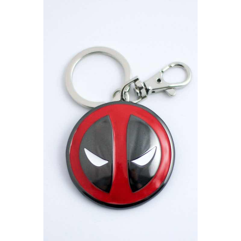 MARVEL - 3D Metal Keychain Blister Box - Deadpool Logo 