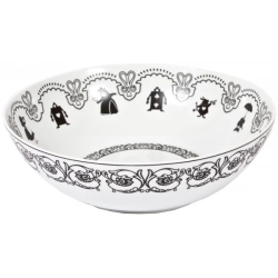 ALICE - Saladier Bas 'Porcelaine' 2