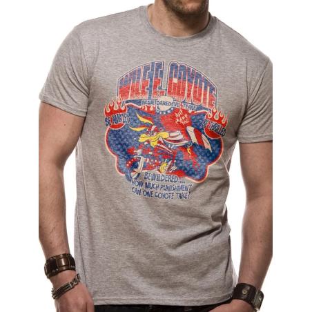 LOONEY TUNES - T-Shirt IN A TUBE- Wile E Coyote (S) 